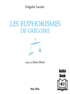 cover image of Les euphorismes de Grégoire (Tome 1)